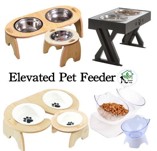 Elevated pet feeder online