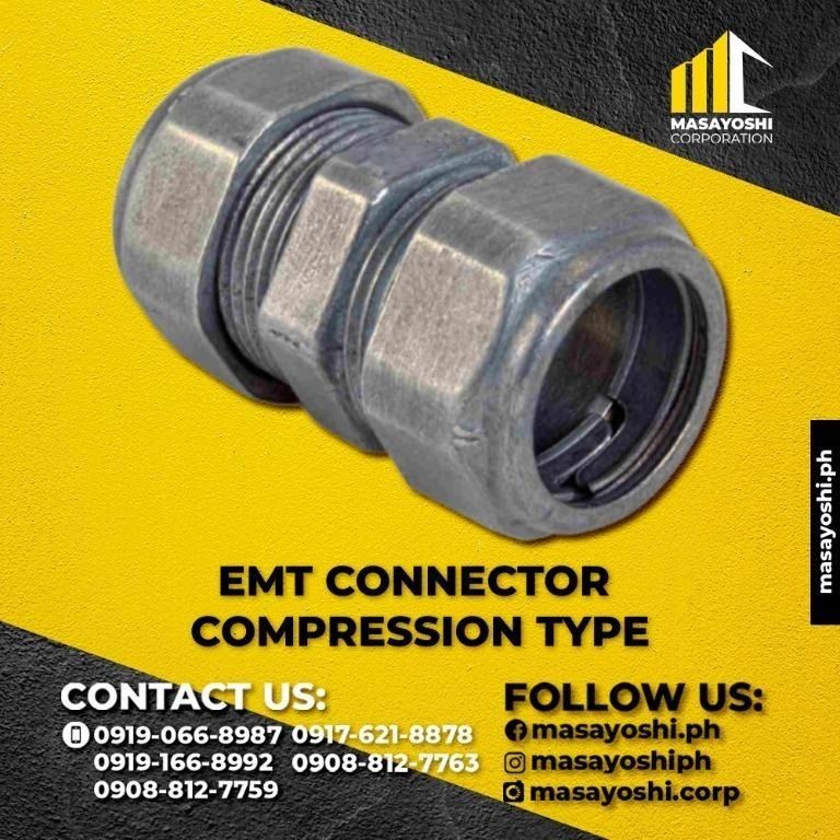 emt-connector-compression-type-connector-electrical-metallic