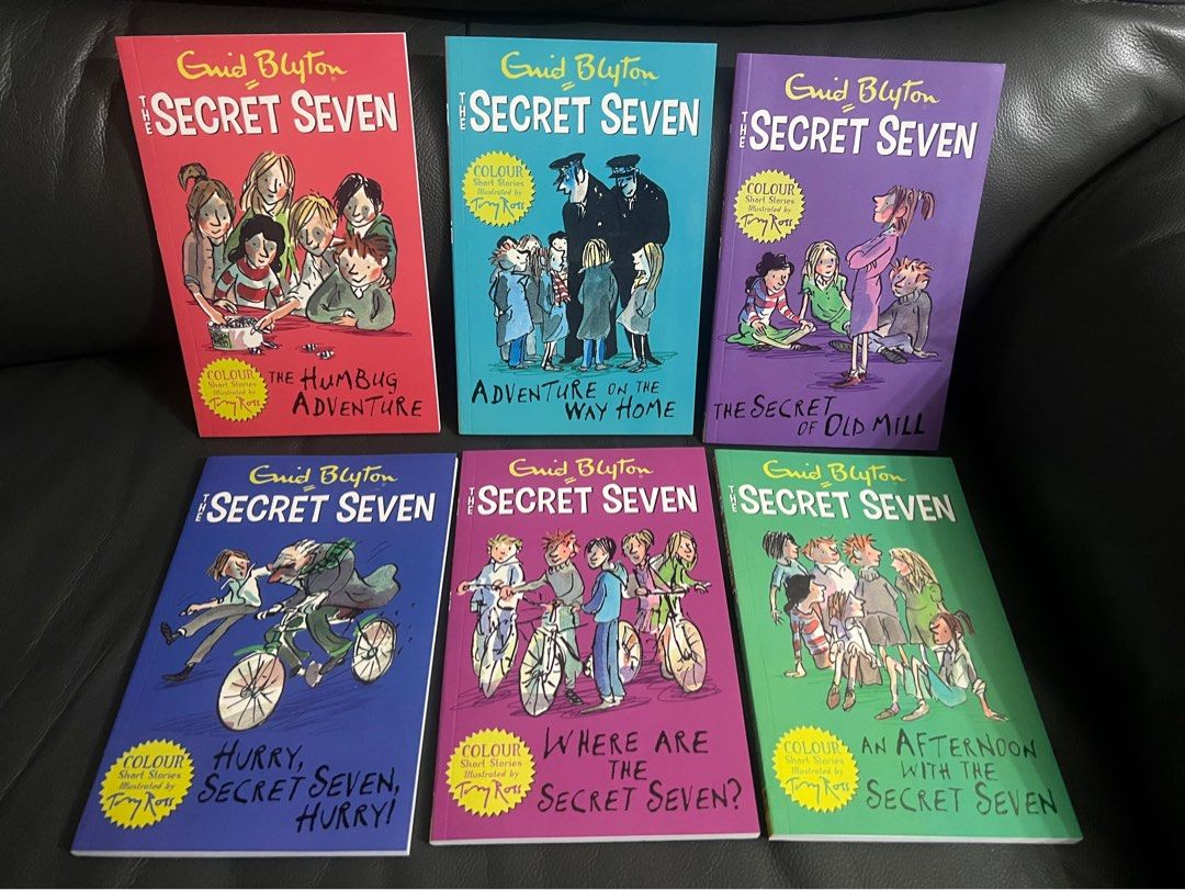 【現貨】Enid Blyton Secret Seven Short Stories Collection (6 Books)橋樑書英文童書