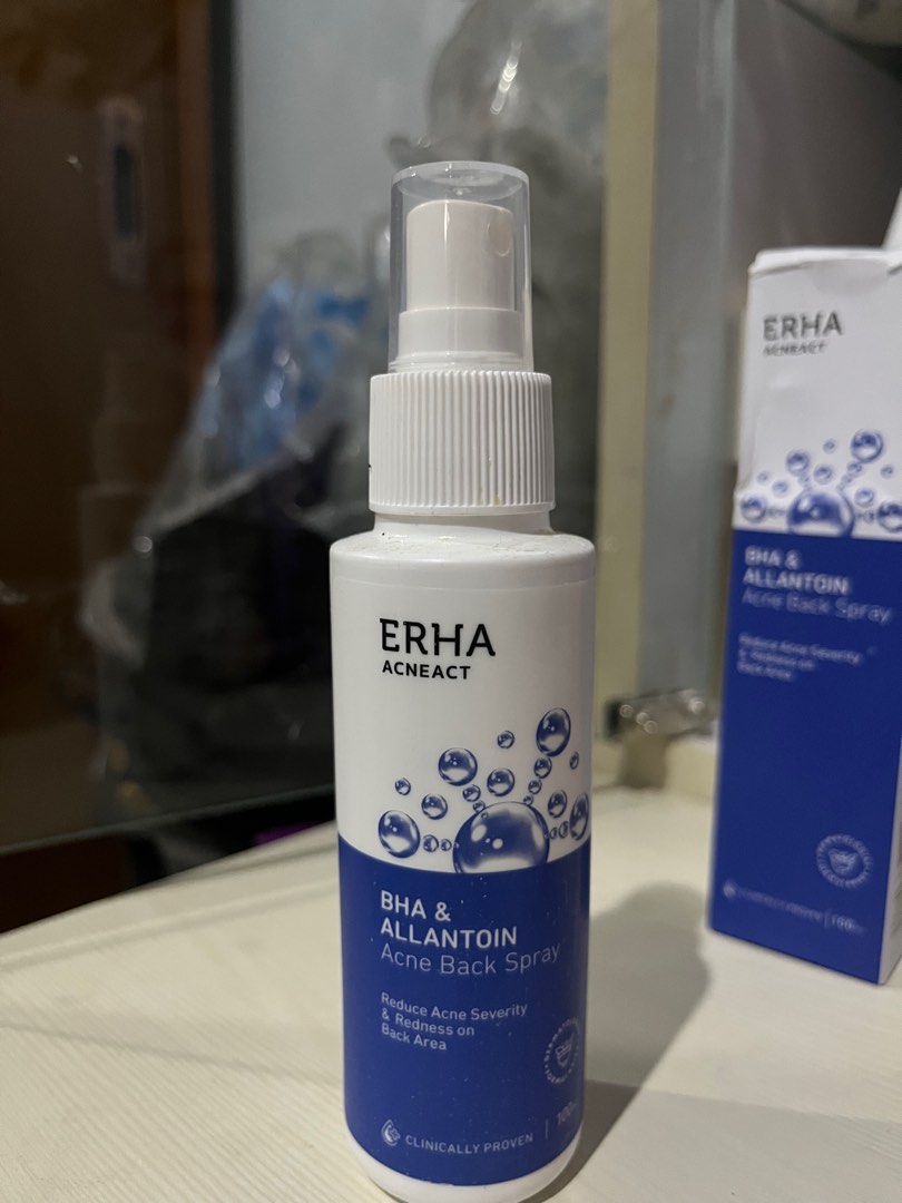 ERHA ACNE BACK SPRAY 100 ml Obat Jerawat Punggung on Carousell