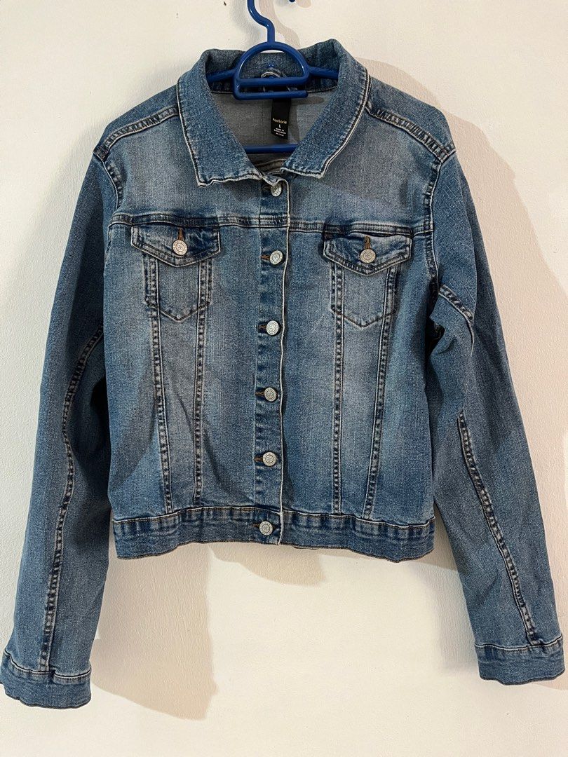 FACTORIE Women Blue Denim Jacket