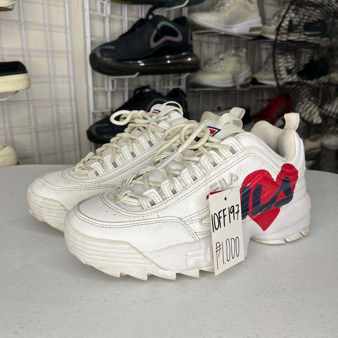 Off white fila disruptor deals