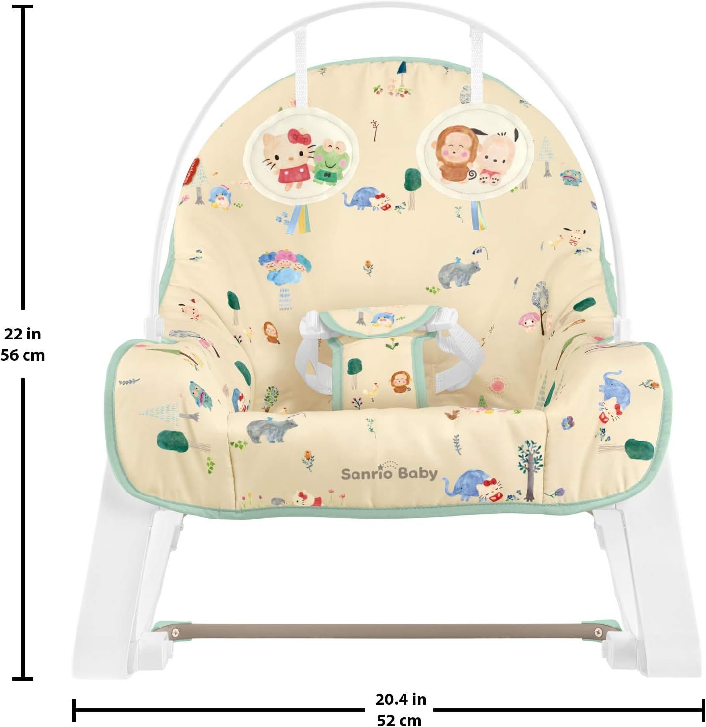 FisherPrice GXL73 Sanrio Rocker Infant Toddler Toy,3) Sanrio (no sail) (Sanrio), Babies & Kids