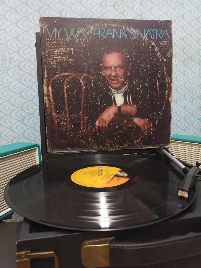 kalligraf Rige tiltrækkende Frank Sinatra My Way LP Album Vinyl Record Good Condition, Hobbies & Toys,  Music & Media, Vinyls on Carousell