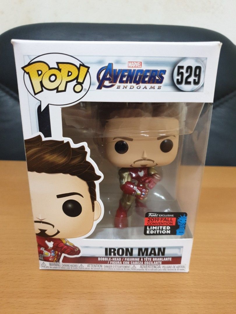 funko pop iron man endgame guantelete