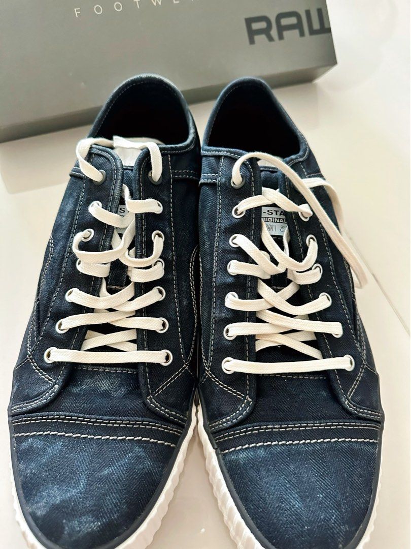 Meefic Mid Denim Sneakers | Dark blue | G-Star RAW® ZA