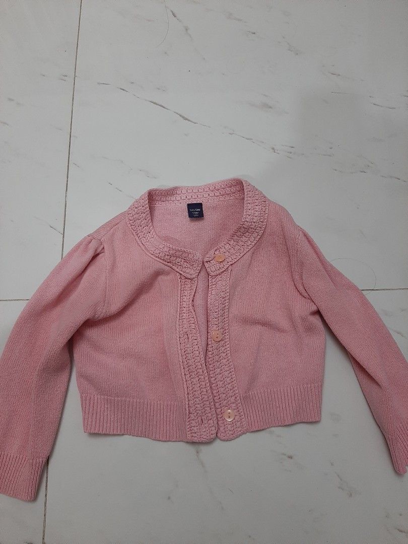 Gap outlet pink cardigan