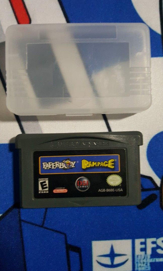 GBA Paperboy & Rampage (Category: Nintendo) located in San Juan City. Submitted by ricsgaragesale (Listing ID 1242330474, Image 1). Description: GBA Paperboy & Rampage Price: 700 PHP - Authentic. - Tested and working. Reason for selling: Decluttering and not playing it anymore. Meet up locations: GreenHills, Cubao area or let's just talk about the other meet up locations. Mode of Delivery: Lalamove and LBC Note: Shipping fee is shouldered by the 