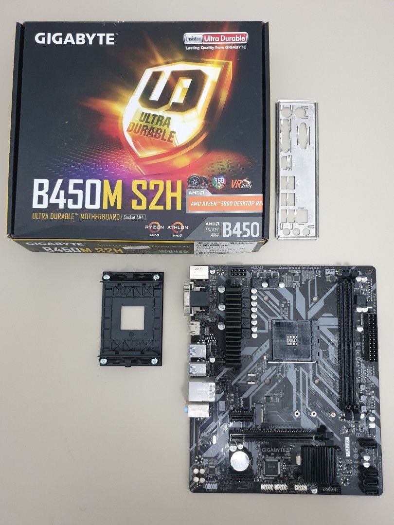 Gigabyte B450M S2H AMD AM4 Computers Tech Parts Accessories