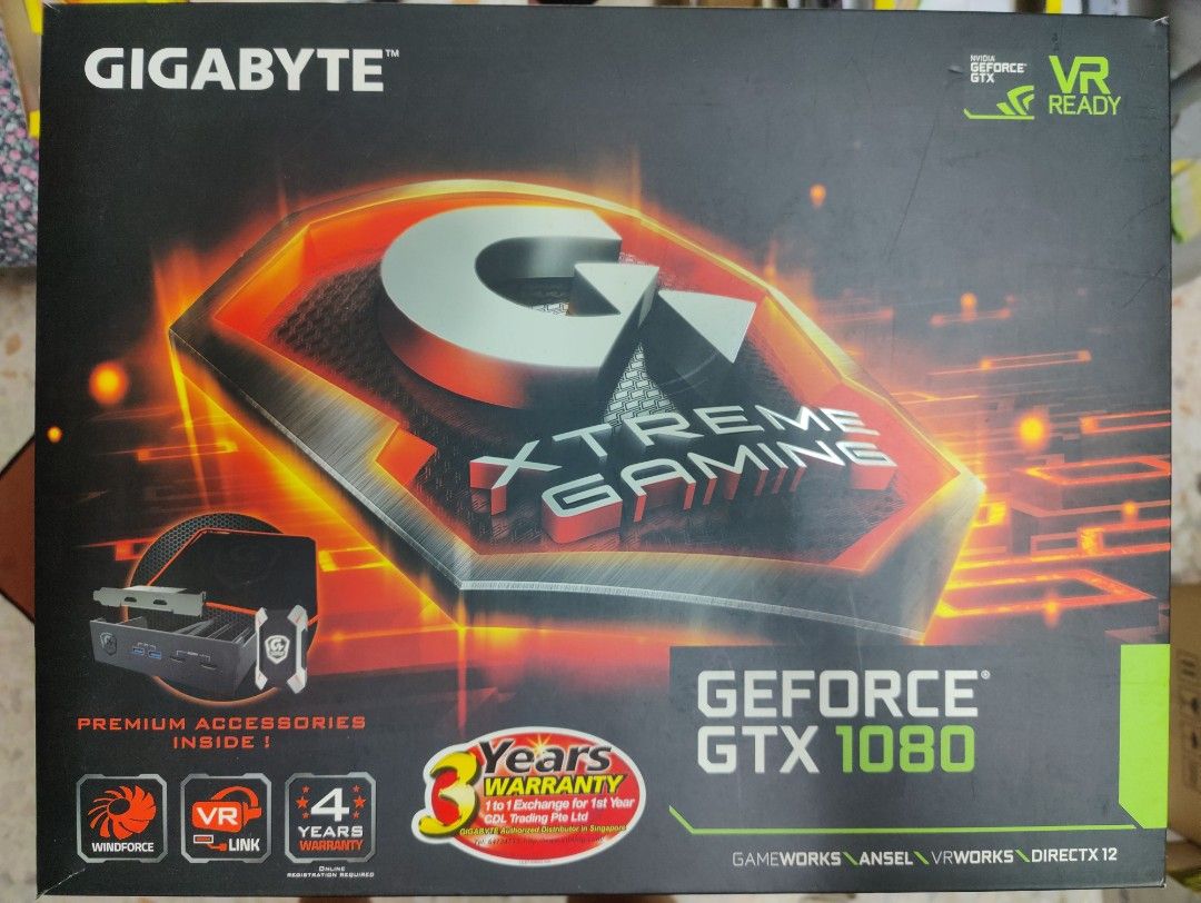 Gigabyte xtreme gaming 1080 hotsell