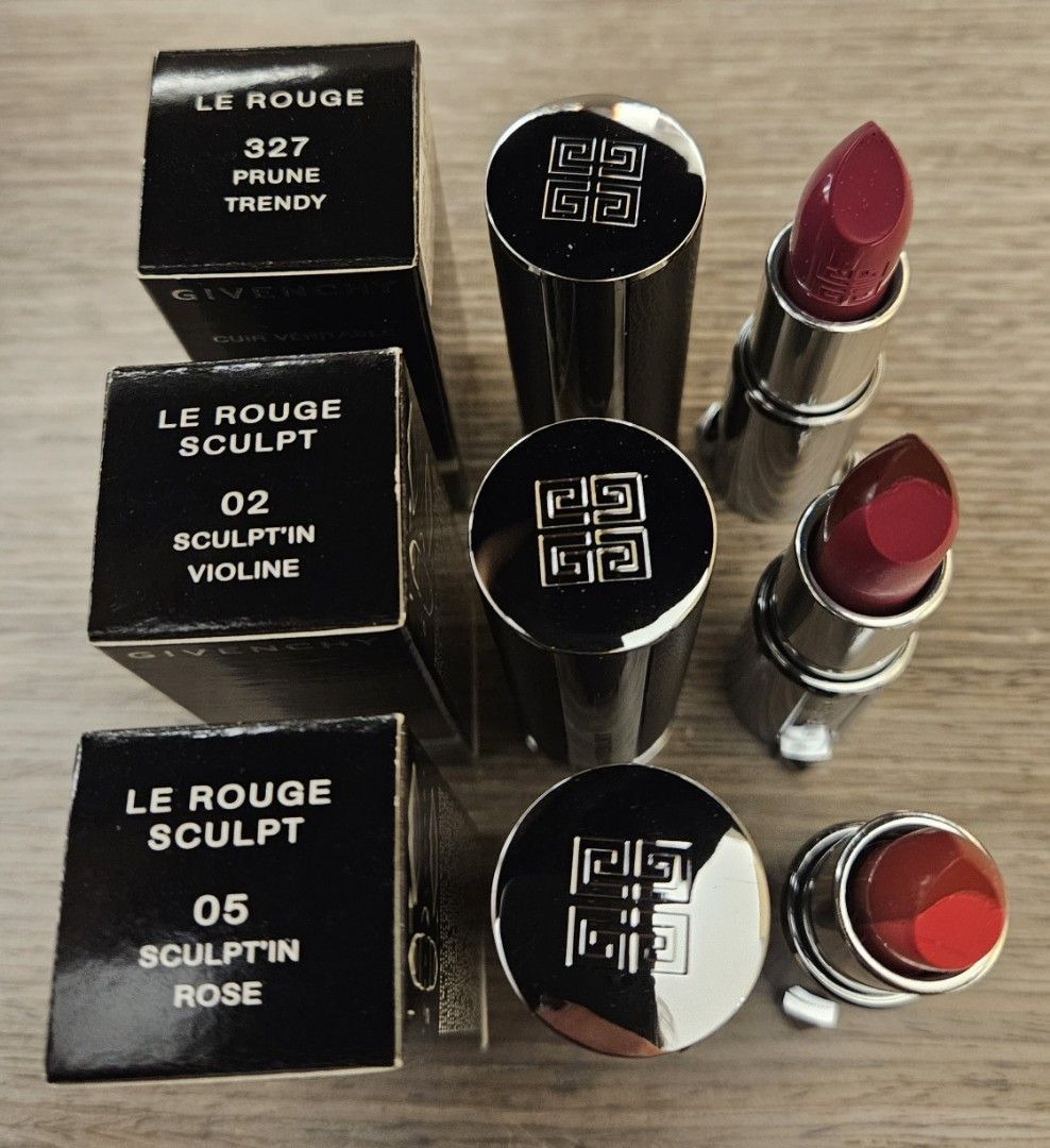 Givenchy Lipsticks Le Rouge and Le Rouge Sculpt