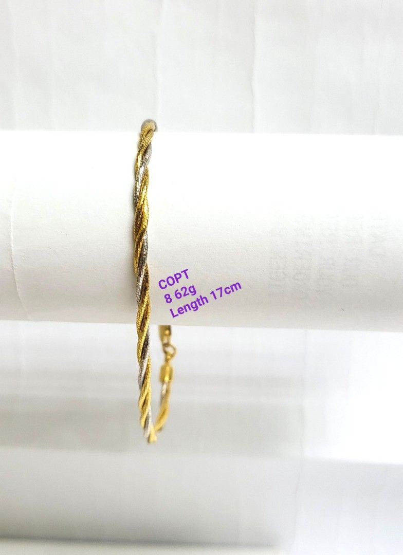 Gold braided rope bracelet new arrivals