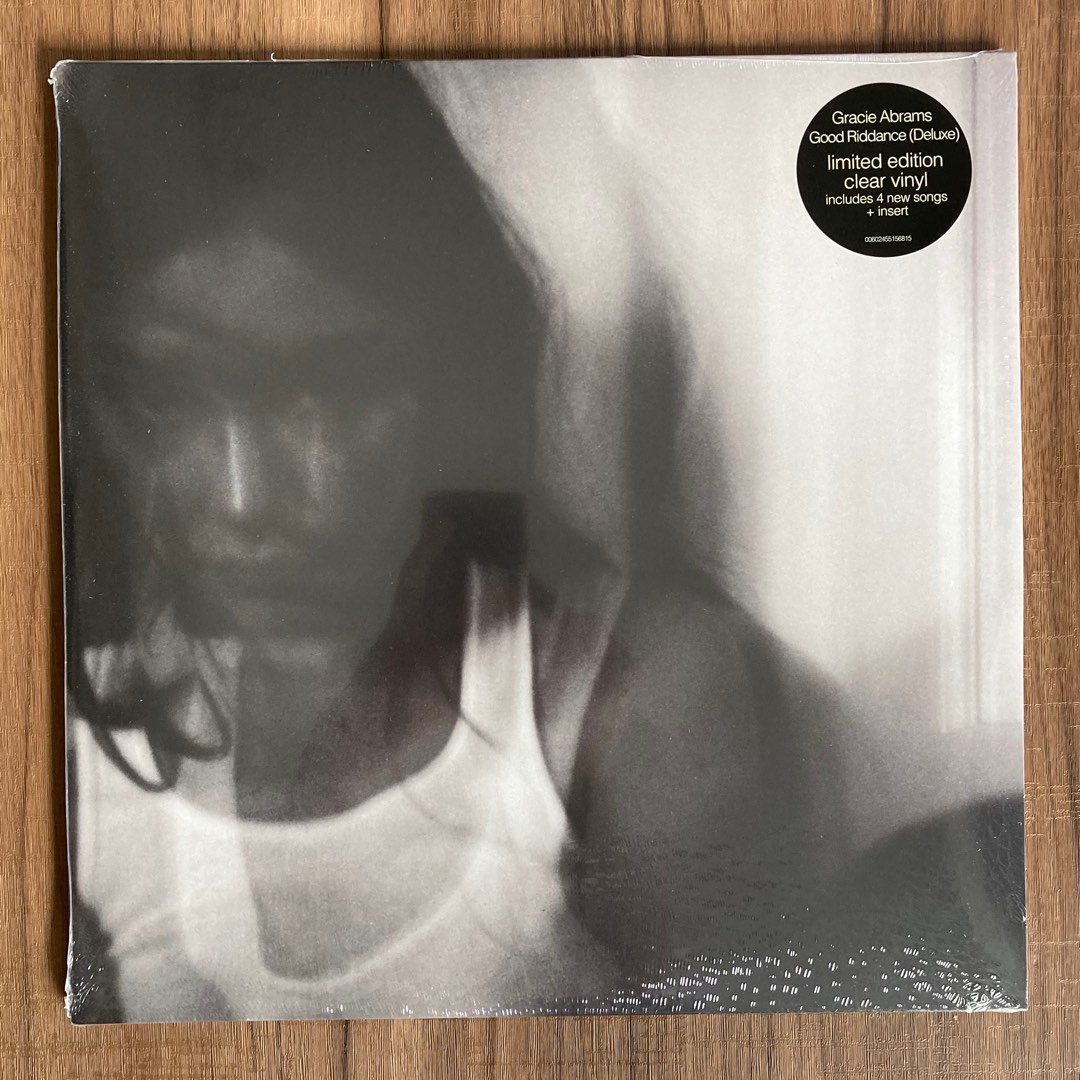 Gracie Abrams Good Riddance Deluxe (Clear vinyl) 2LP, Hobbies &