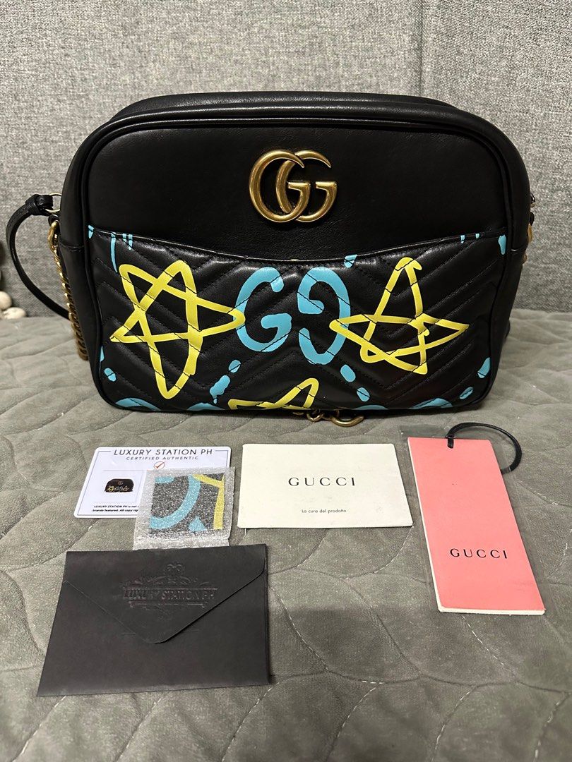 Gucci ghost sales graffiti bag