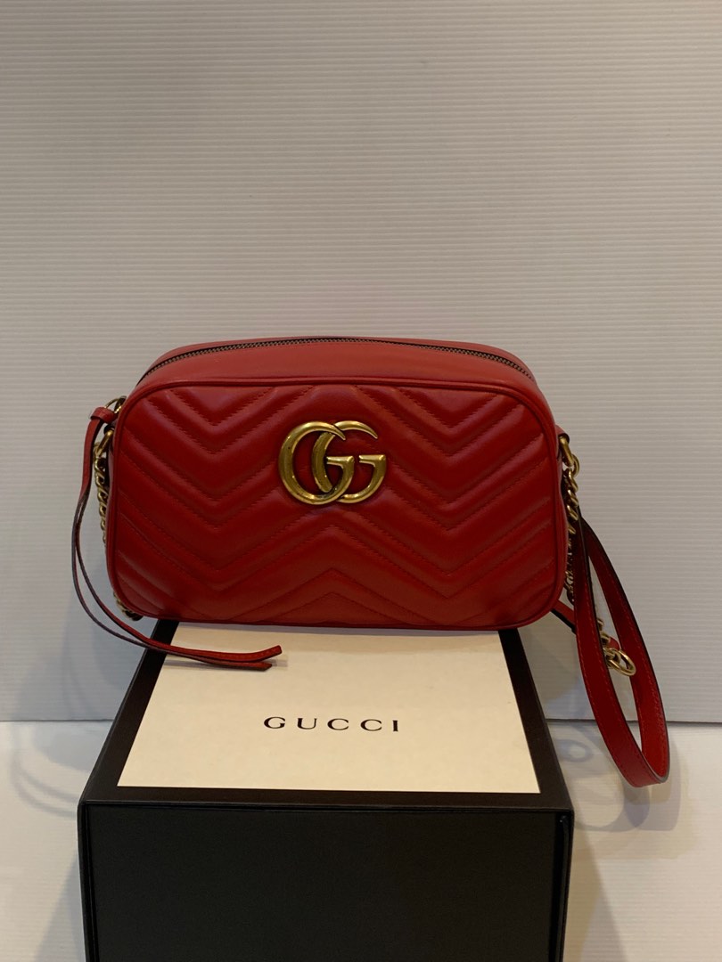 Red gucci camera bag online