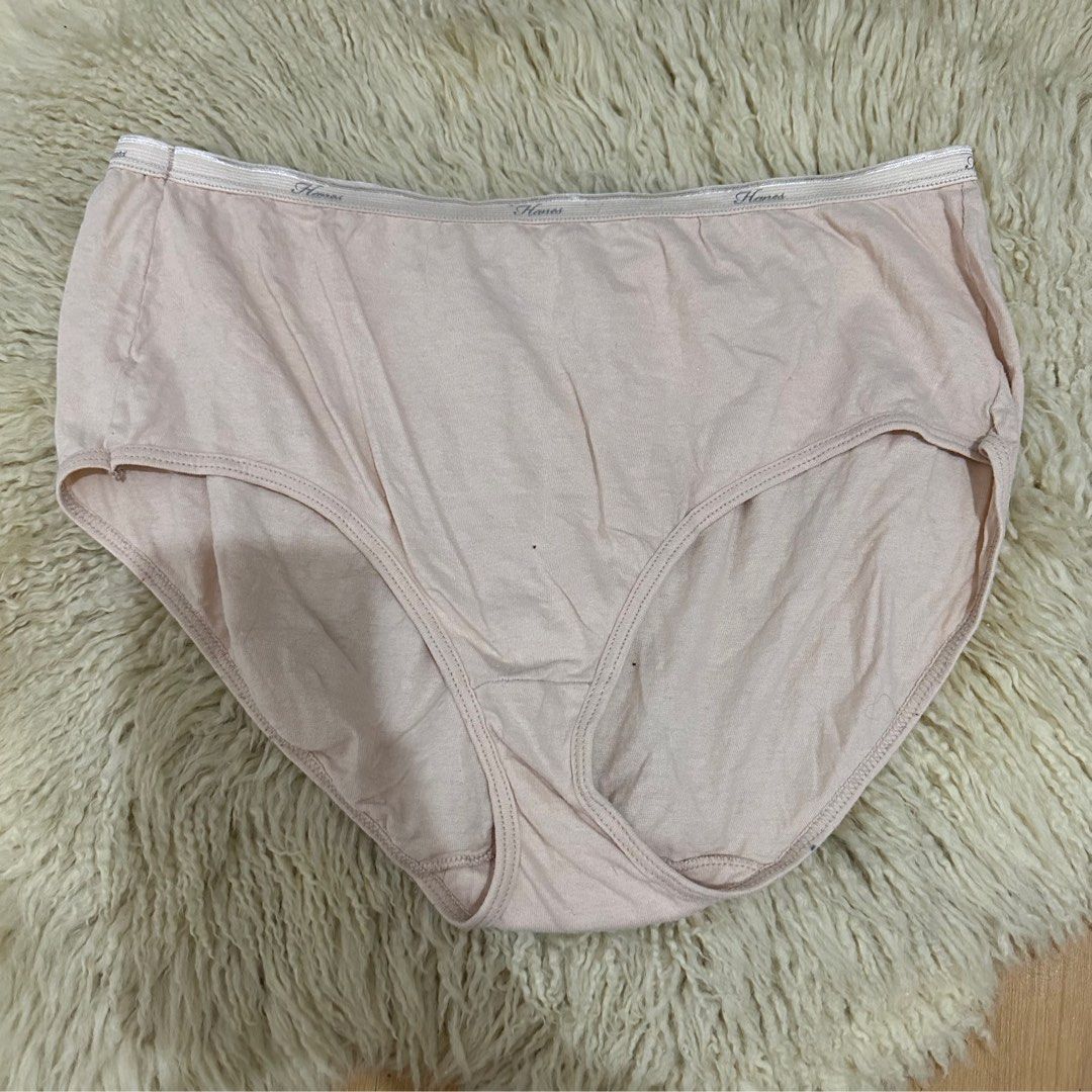 Hanes Cotton Underwear PLUS SIZE Undies 4pcs Php200 All items are from US  Bale., Women's Fashion, Undergarments & Loungewear on Carousell