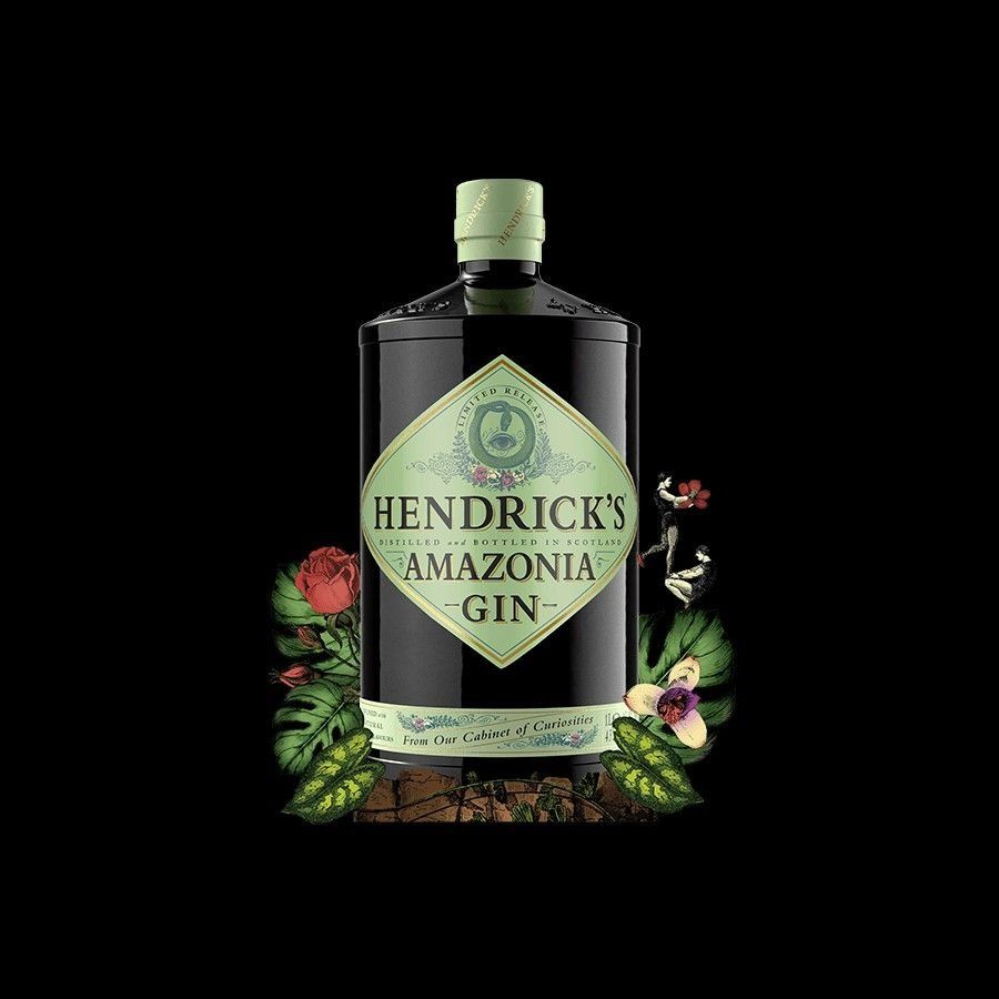 Hendricks Amazonia Gin 1litre Food And Drinks Alcoholic Beverages On Carousell