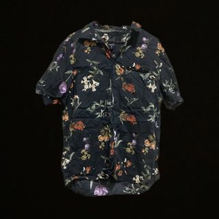 H&M花襯衫 衣長66