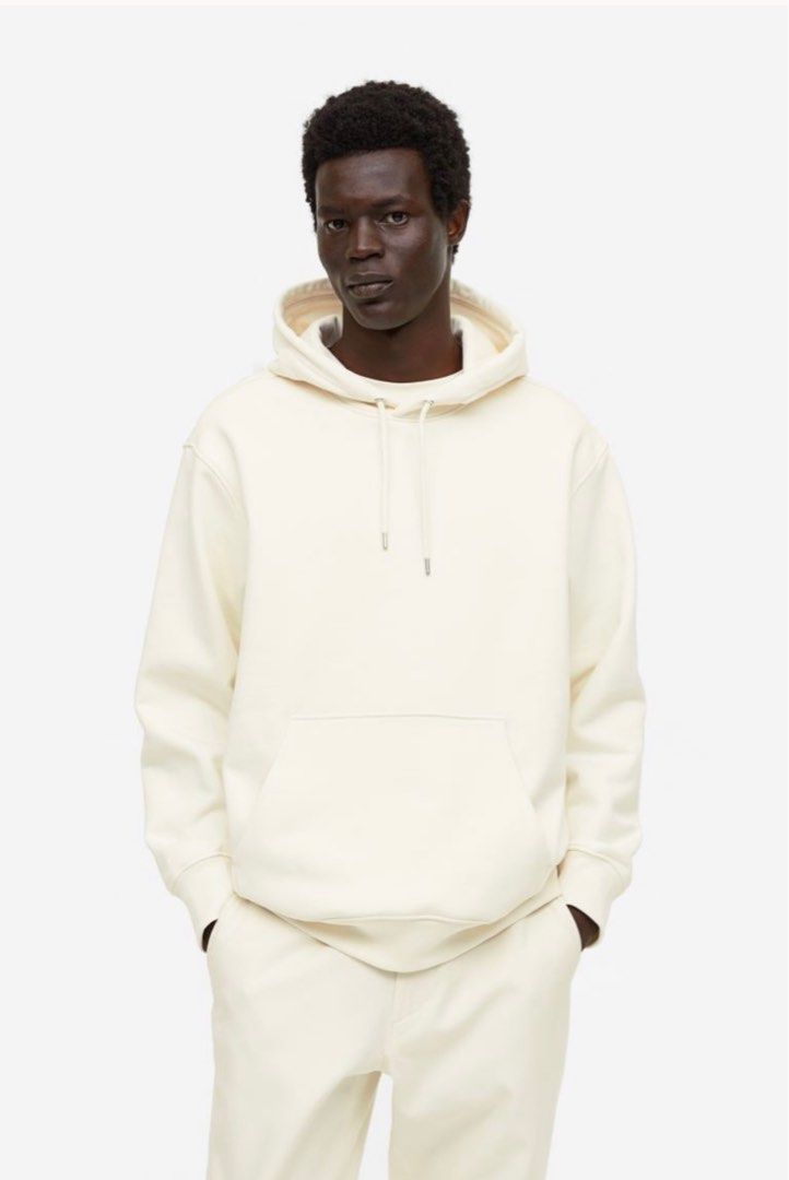 H&m white hoodie mens hotsell