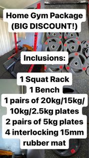 Home Gym Package (BIG DISCOUNT!)