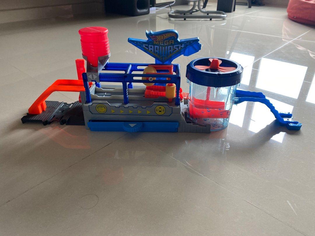Hot wheels color change mega car wash clearance