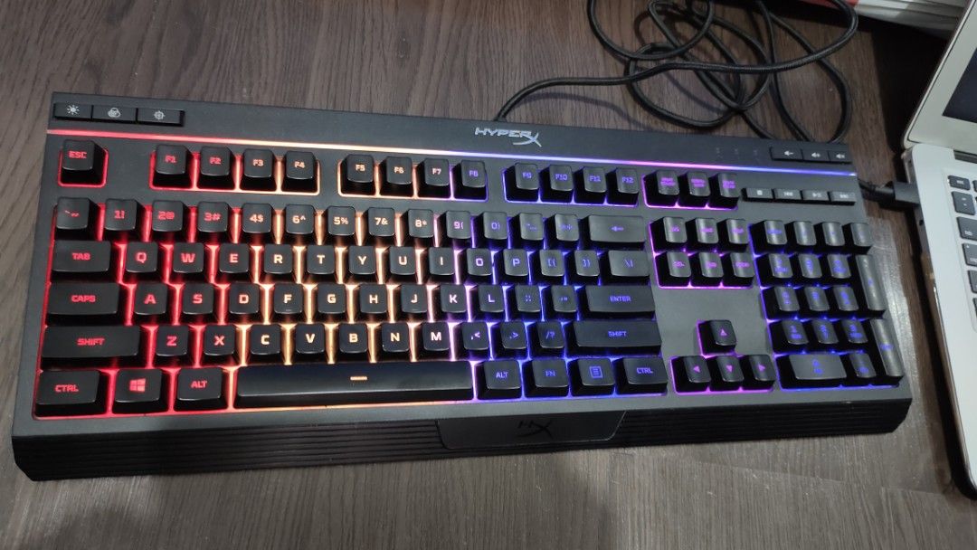 HyperX Alloy Core Rgb (Category: Computer Keyboard) located in Marikina City. Submitted by jovcanadagudz (Listing ID 1242169448, Image 3). Description: an ultra compact.sturdytenkeyless keyboard featuring custom HyperX mechanical switches designed to give gamers the best blend of style, performance, and reliability..