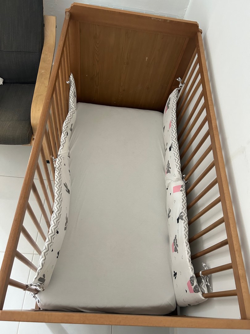 Ikea cot, Babies & Kids, Baby Nursery & Kids Furniture, Cots & Cribs on