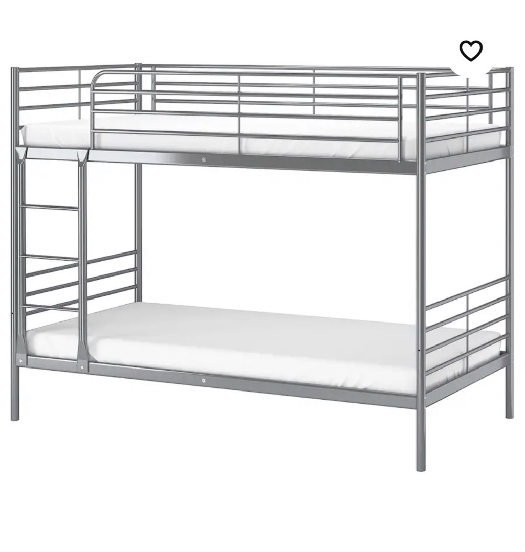 IKEA DOUBLE DECKER/BUNK BED, Furniture & Home Living, Furniture, Bed ...