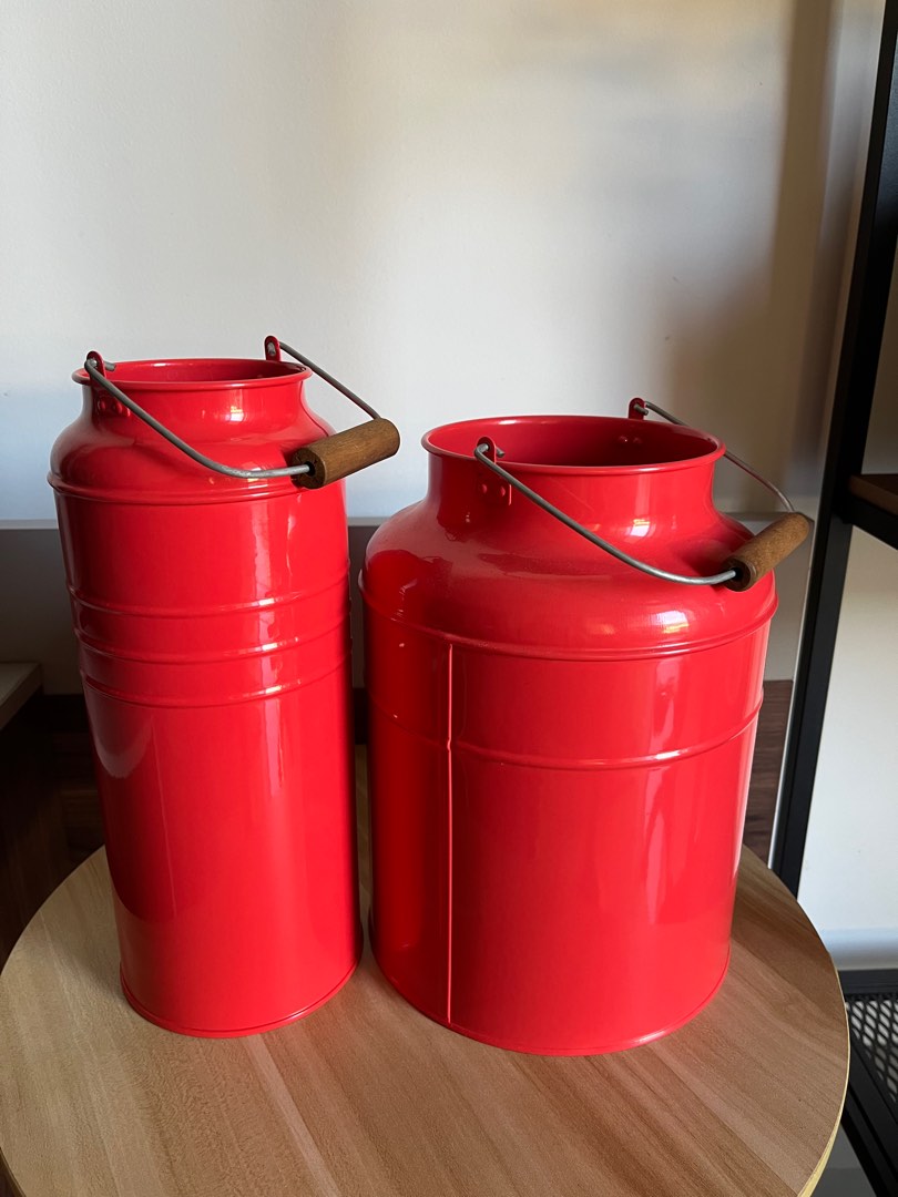 Ikea Socker Set Red, Furniture & Home Living, Home Decor, Vases