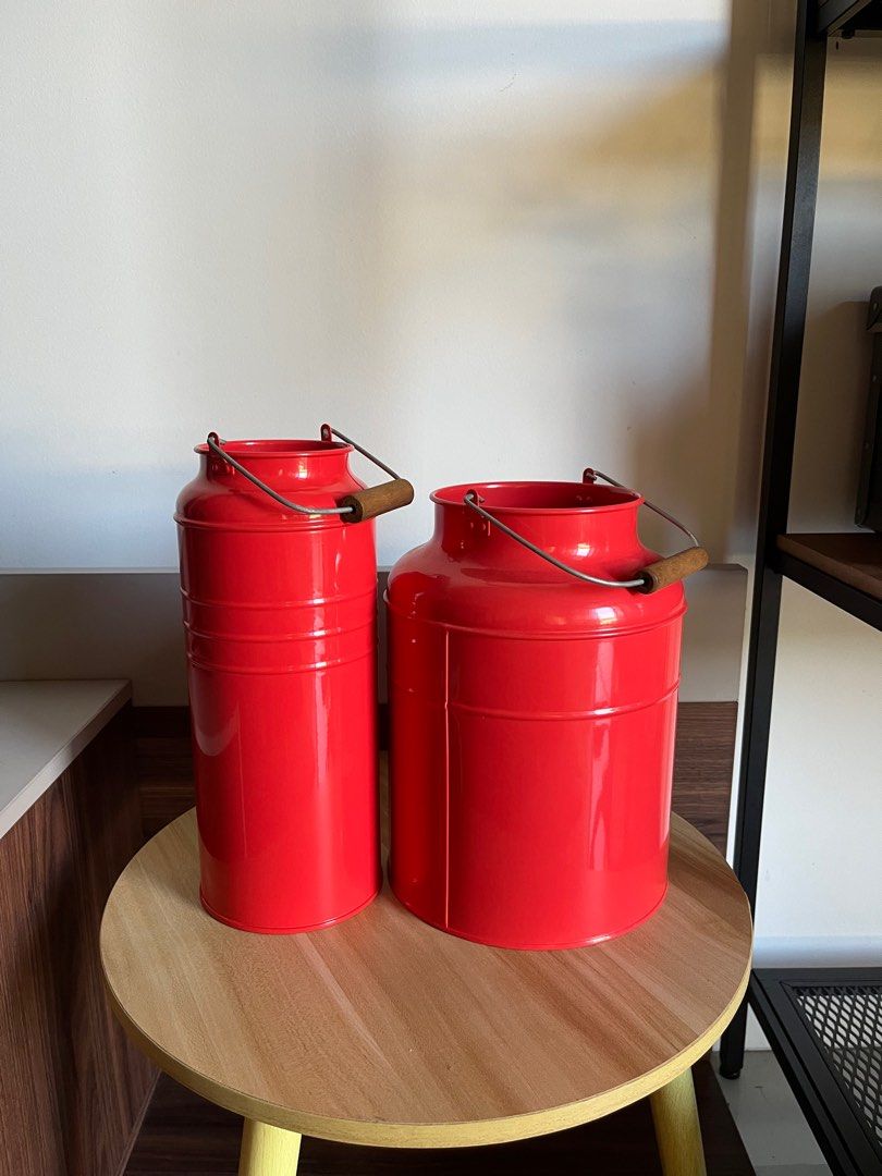 Ikea Socker Set Red, Furniture & Home Living, Home Decor, Vases