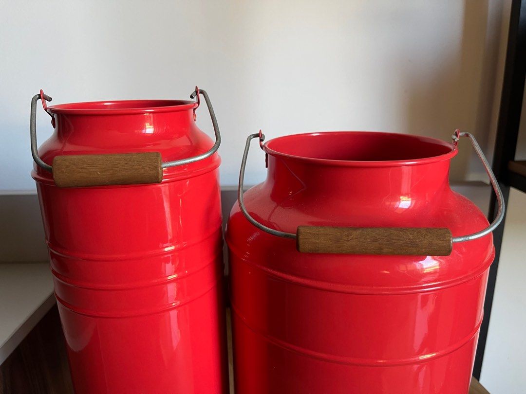 Ikea Socker Set Red, Furniture & Home Living, Home Decor, Vases