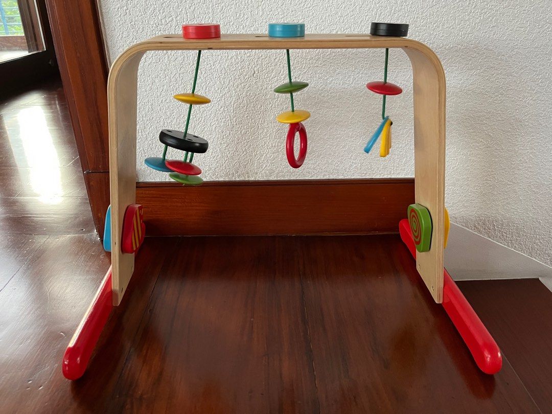 Ikea store wooden gym