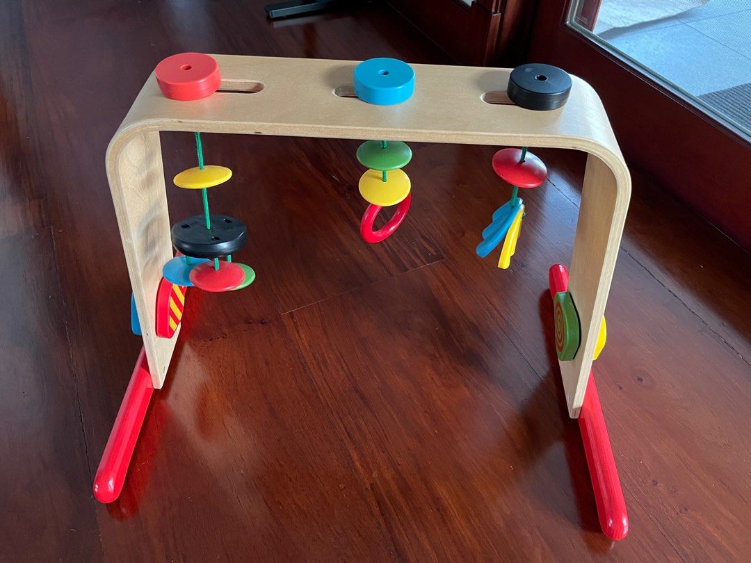 Ikea Wooden Play Gym Babies Kids Infant Playtime on Carousell