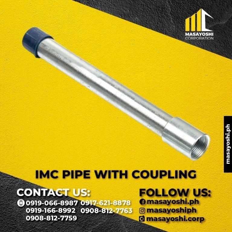 imc-pipe-with-coupling-intermediate-metal-conduit-pipe-coupling