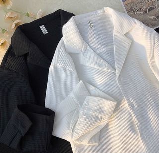 Ishikawa Waffle Oversized Shirt