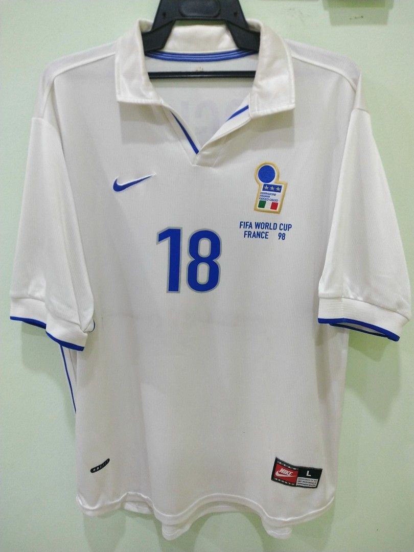 Italy 1998 world cup jersey top
