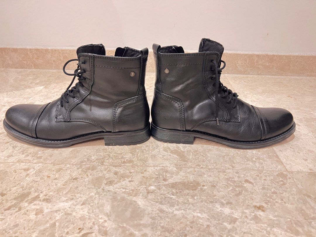 Mens black ankle boots uk new arrivals