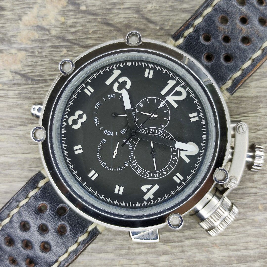 Jam Tangan Parnis Automatic Big Size not expedition casio Fesyen