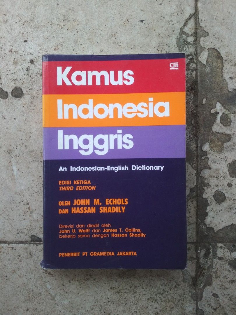 Kamus Bahasa Indonesia Inggris On Carousell 