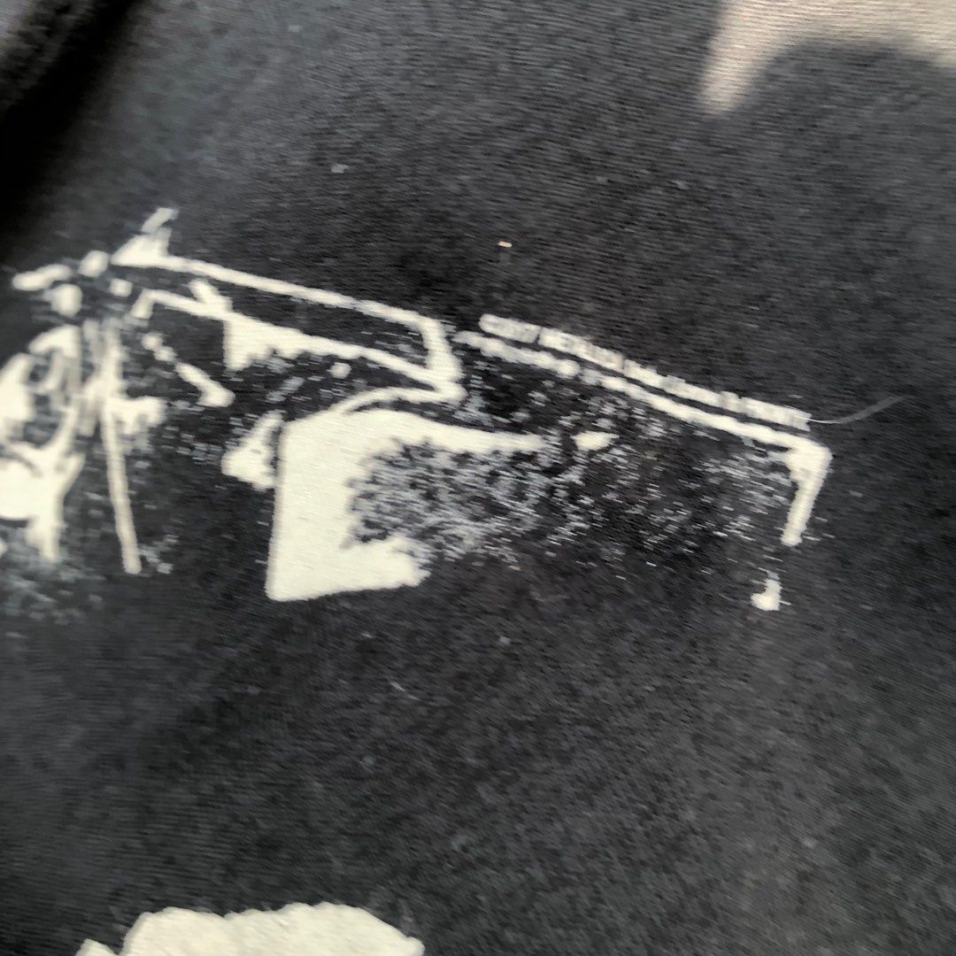 KAOS BAND ORIGINAL METALLICA BLACK TOUR 1991-1992, Fesyen Pria