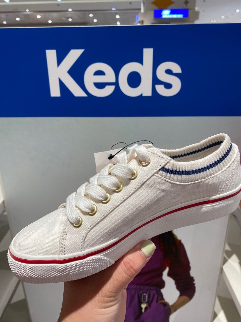 Keds coursa white top