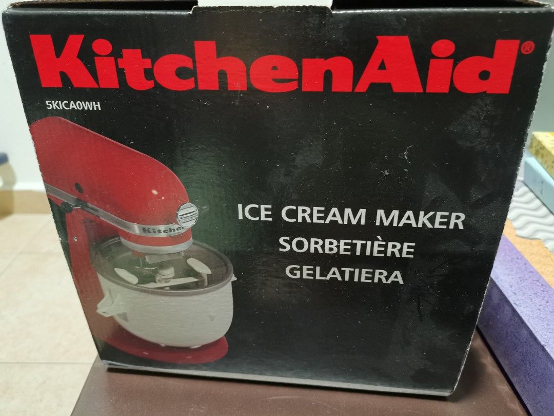 KitchenAid Ice Cream Maker Mixer Bowl only TV Home Appliances Kitchen Appliances Ice cream Makers on Carousell