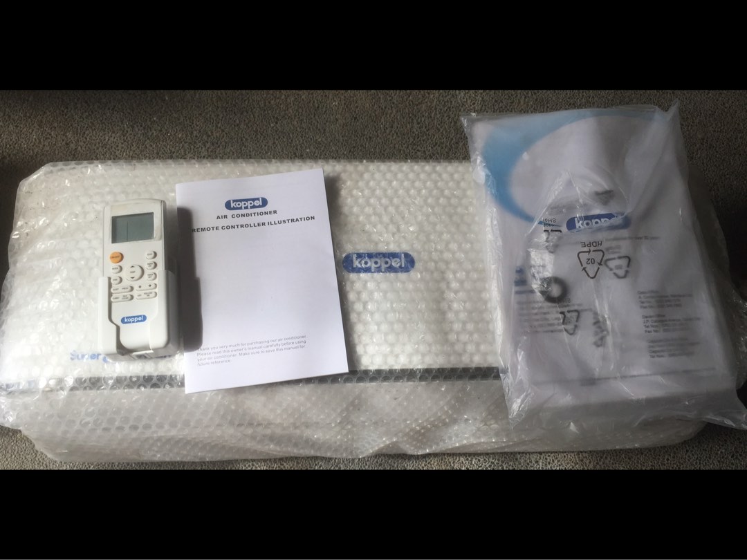 Koppel Split Type Aircon with remote control, TV & Home Appliances, Air