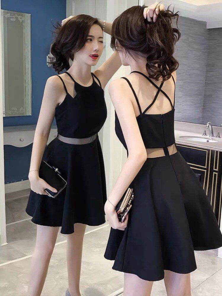 Korean summer dress top for ladies