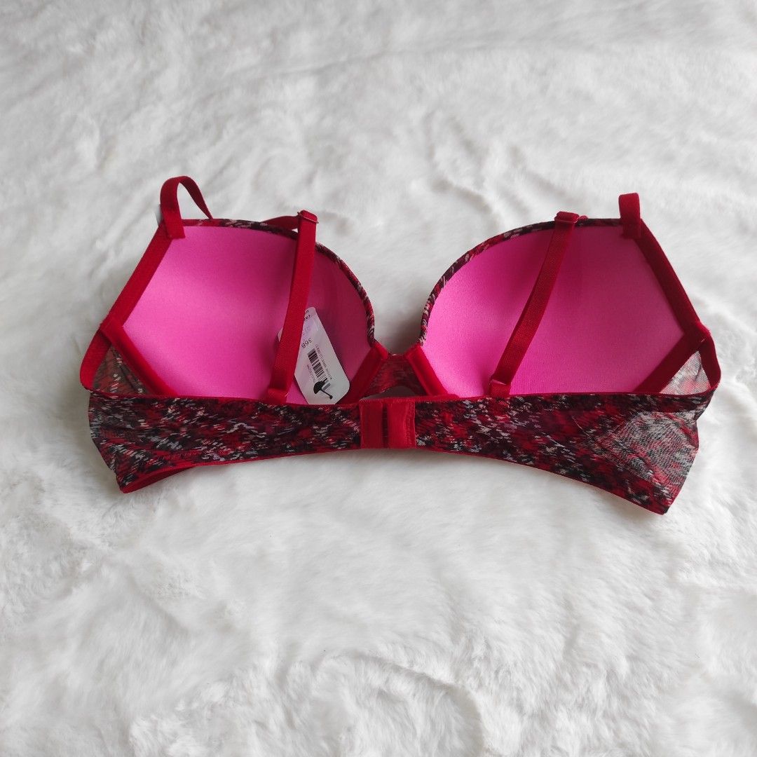 Stunning Pink Victoria's Secret Push Up Bra - Size 36B