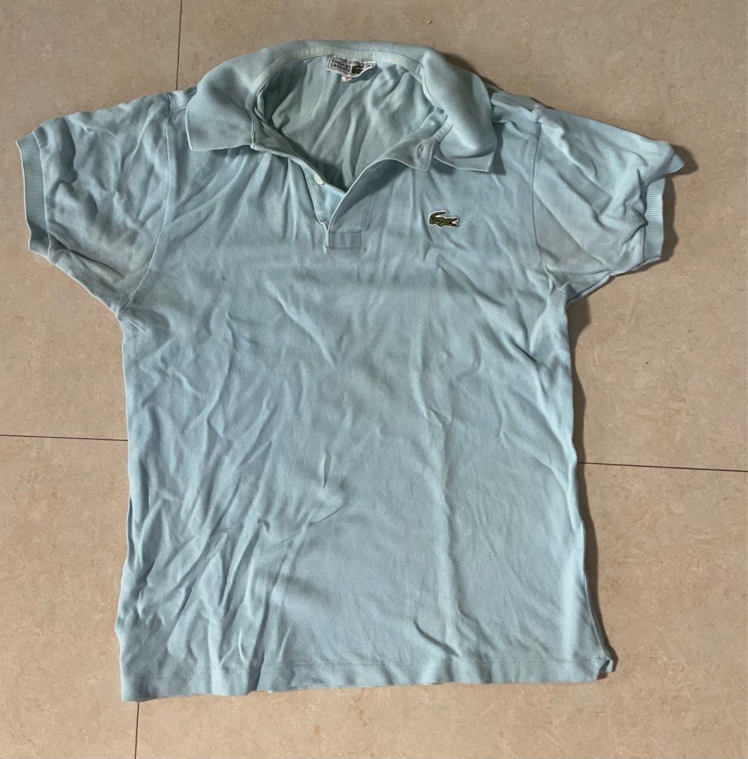 Lacoste Light Blue Polo Shirt on Carousell