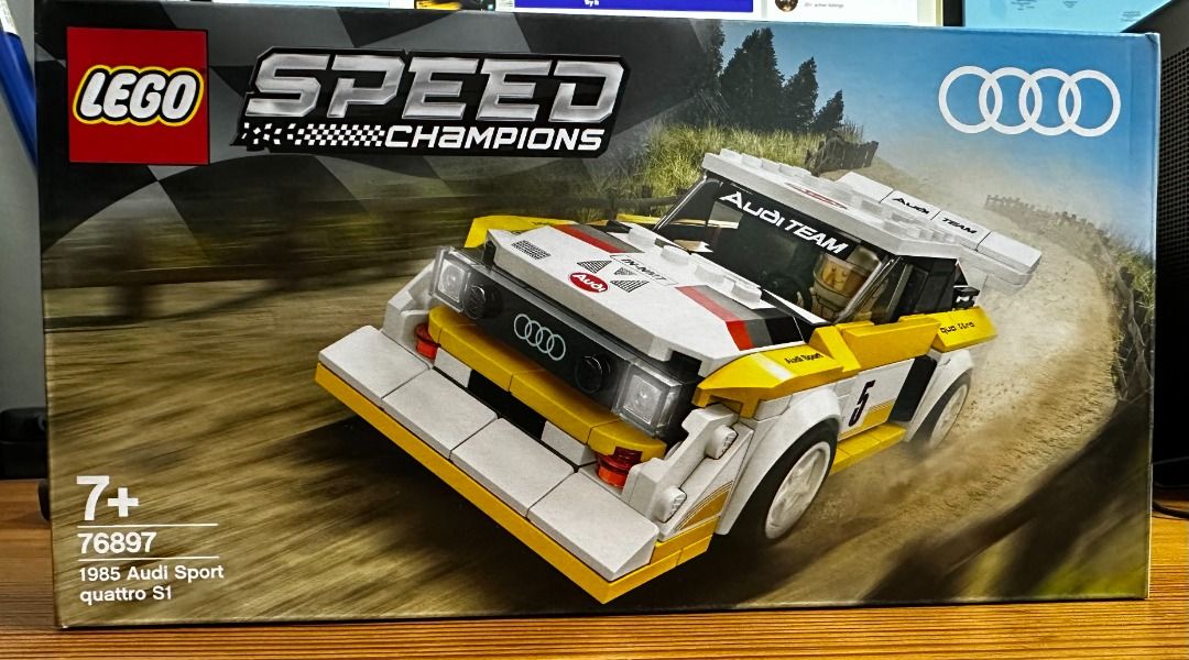LEGO 76897 SPEED Champions 1985 Audi Sport Quattro S1 Hobbies