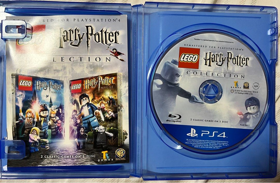 Lego Harry Potter Collection (Category: PlayStation) located in Makati City. Submitted by asdj1723 (Listing ID 1242260143, Image 3). Description: 2 Classic Games on 1 Disc.