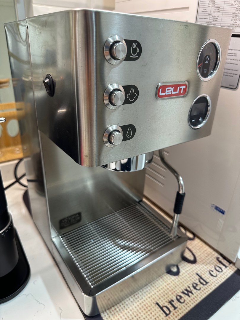 Lelit Victoria PL91T espresso machine, TV & Home Appliances, Kitchen