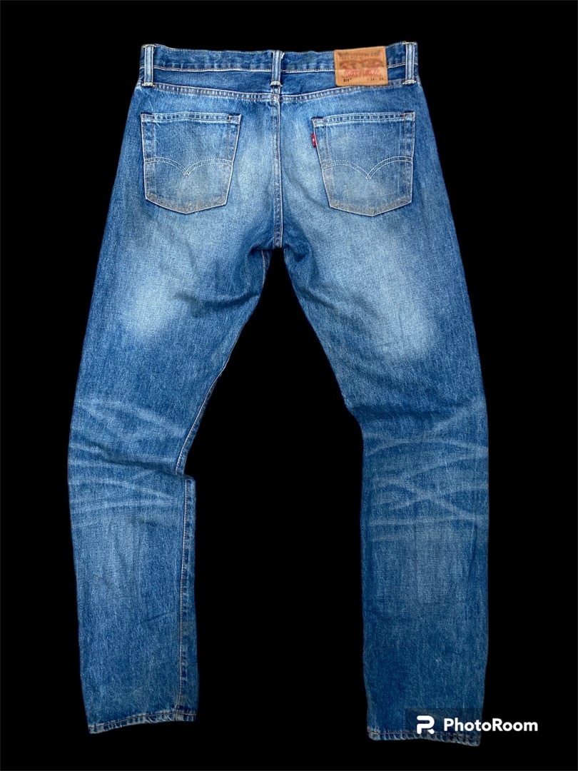 Levis 511 selvedge, Men's Fashion, Bottoms, Jeans on Carousell